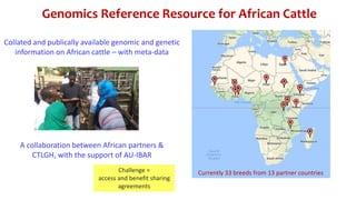 CTLGH tropical dairy genomics programme 