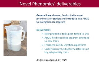 Tropical dairy genomics 