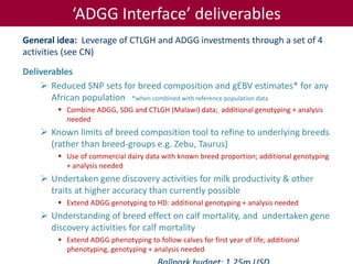 Tropical dairy genomics 