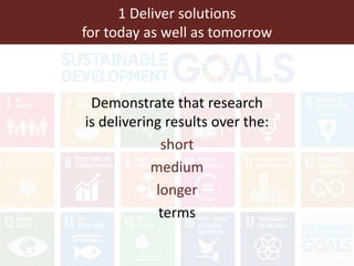 Livestock research contributions to the SDGs—Starting with the End in Mind: Real-world evidence for real-world solutions