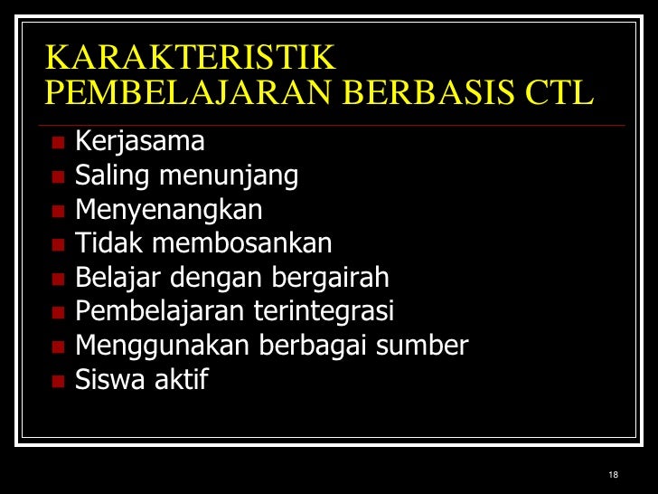 Pembelajaran CTL
