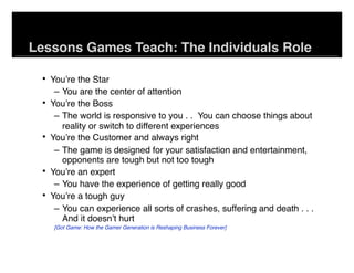 The Use of Games to Educate