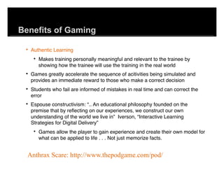 The Use of Games to Educate