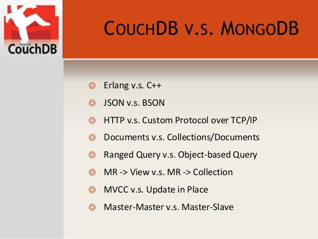couchdb vs mongodb