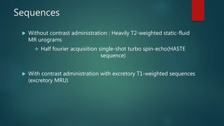 Ct mri urography | PPTX
