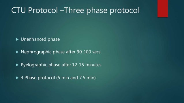 what is mri renal protocol