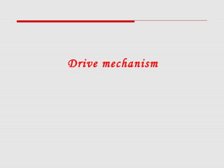 Drive mechanism
 