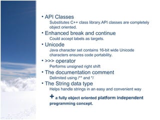 Difference between C++ and Java | PPT