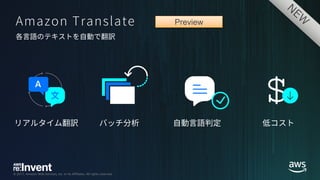 © 2017, Amazon Web Services, Inc. or its Affiliates. All rights reserved.
Preview
 