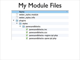 My Module Files
 