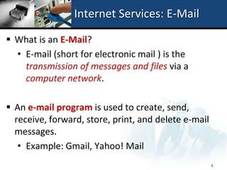 C topic 3.3 the internet services 2 | PPTX