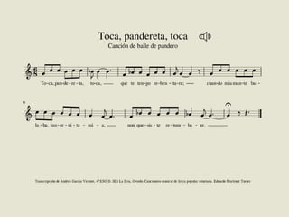 Cancionero de Torner. Curso 2017-2018