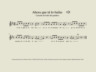 Cancionero de Torner. Curso 2017-2018