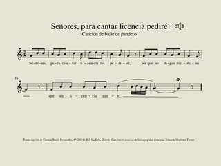 Cancionero de Torner. Curso 2017-2018