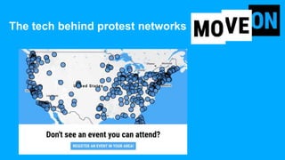 The tech behind protest networks
 