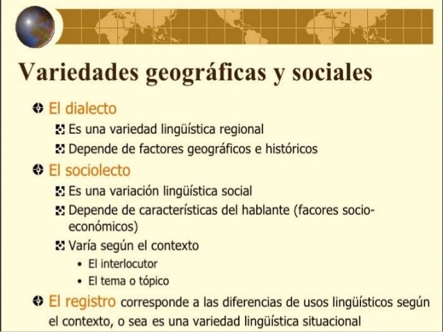 CTP Variedades LinguisticasEspañol Americano y