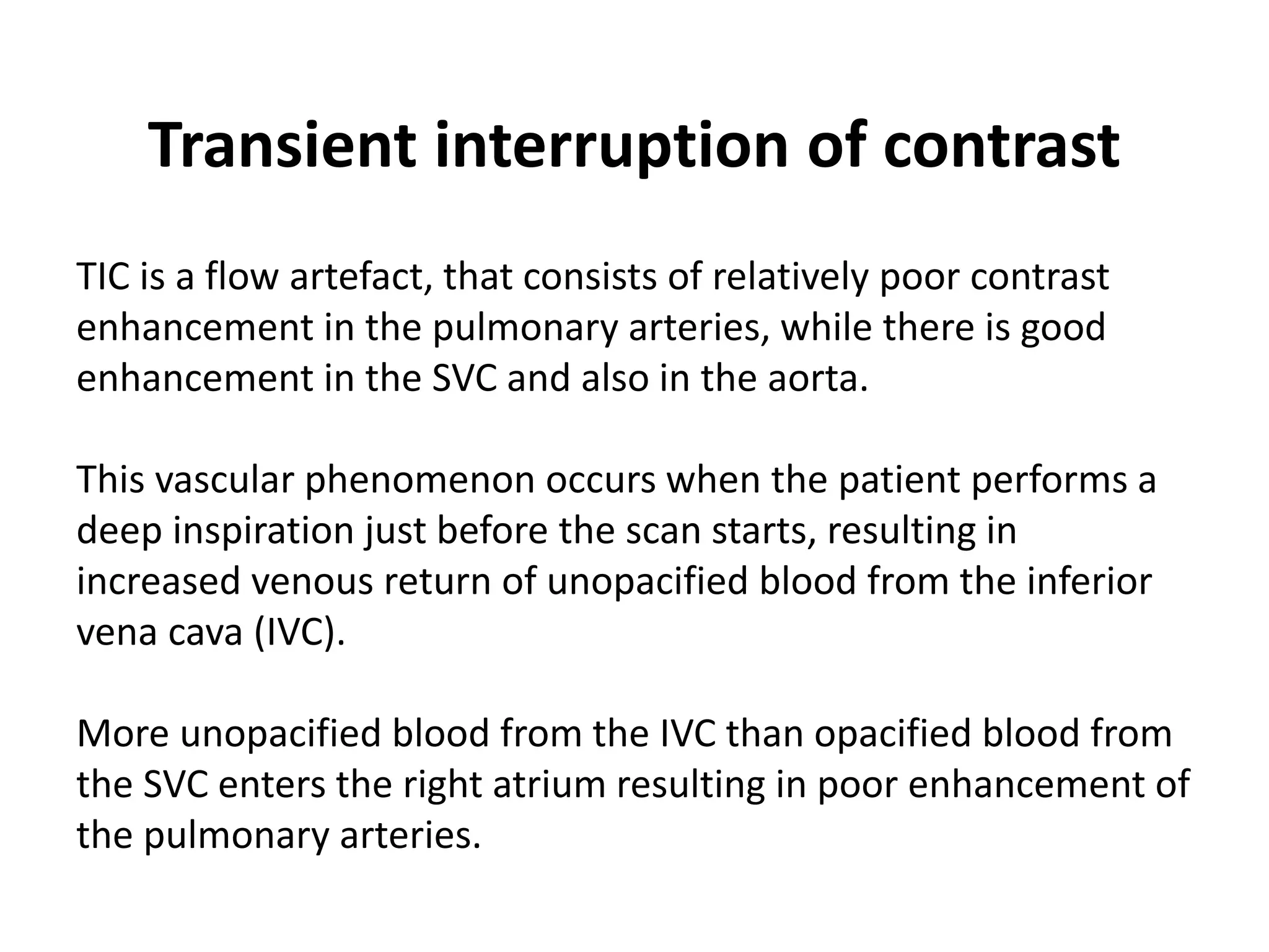 CT Pulmonary Angiography | PPTX