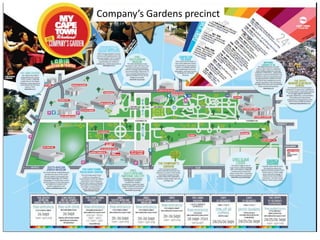 Company’s Gardens precinct
 