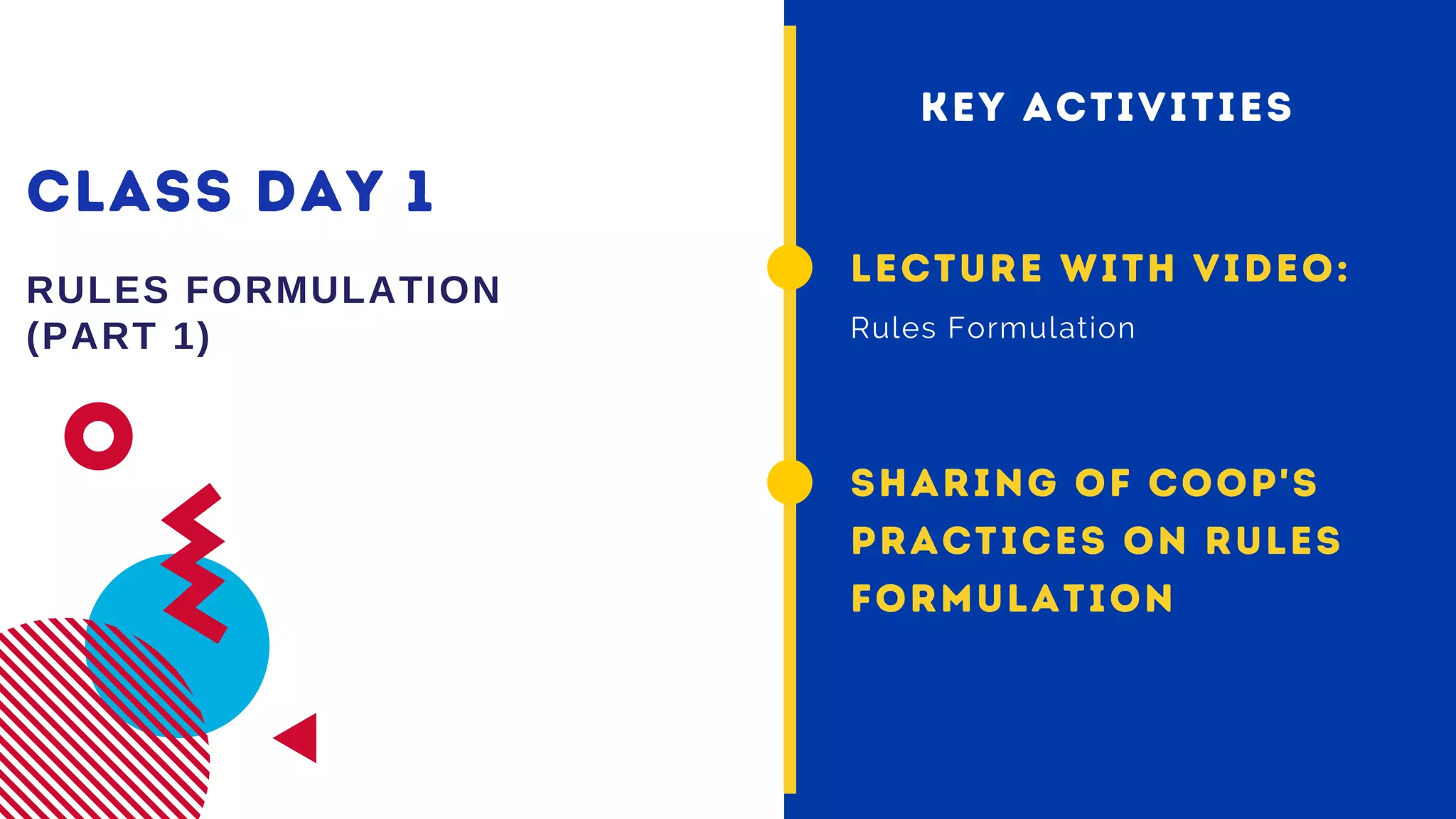 Rules Formulation | PDF