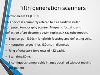 CT PHYSICS by dr seema s amin presentation | PPTX