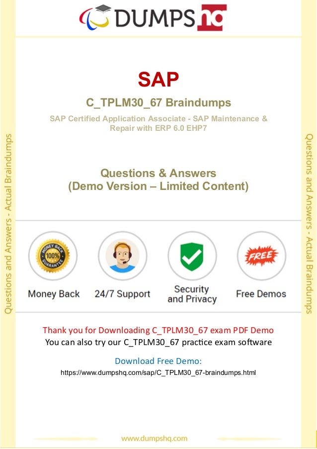 C_TPLM30_67 Valid Study Guide