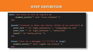 STEP DEFINITION
 