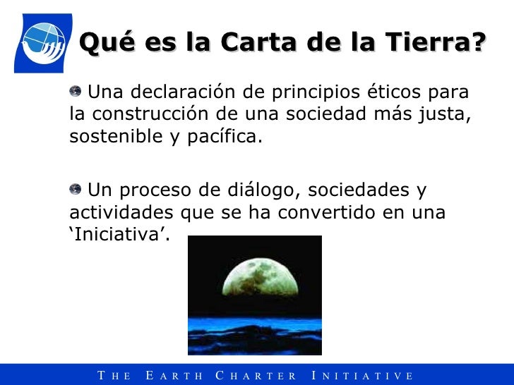 Carta de la Tierra