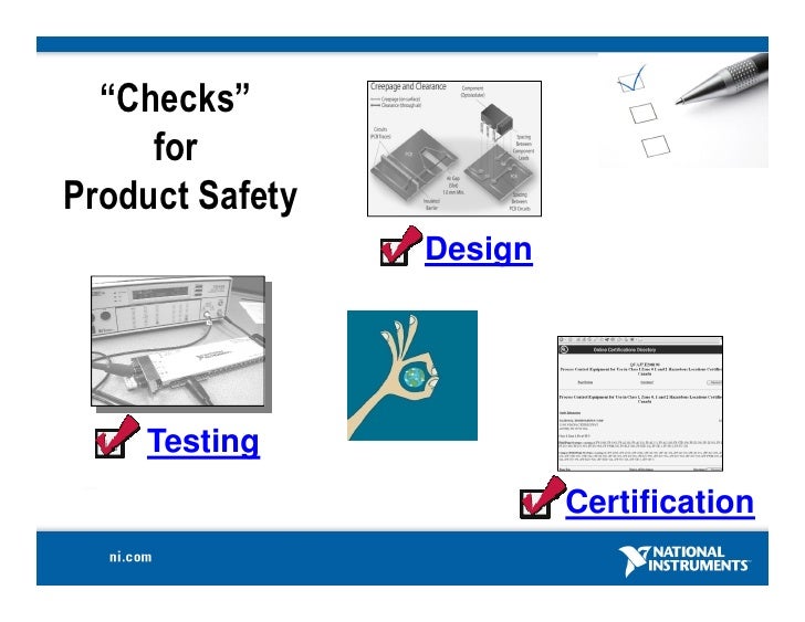 Product Safety Testing Reduces the Risk of Shock, Fire, Explosions