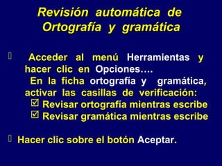 las partes de worde en la educacion actual medm djdja sieue medio ...