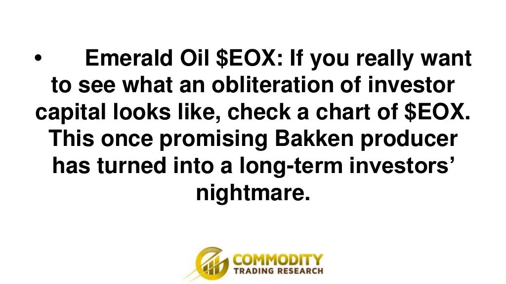 Five Oil Stocks To Avoid At All Costs…