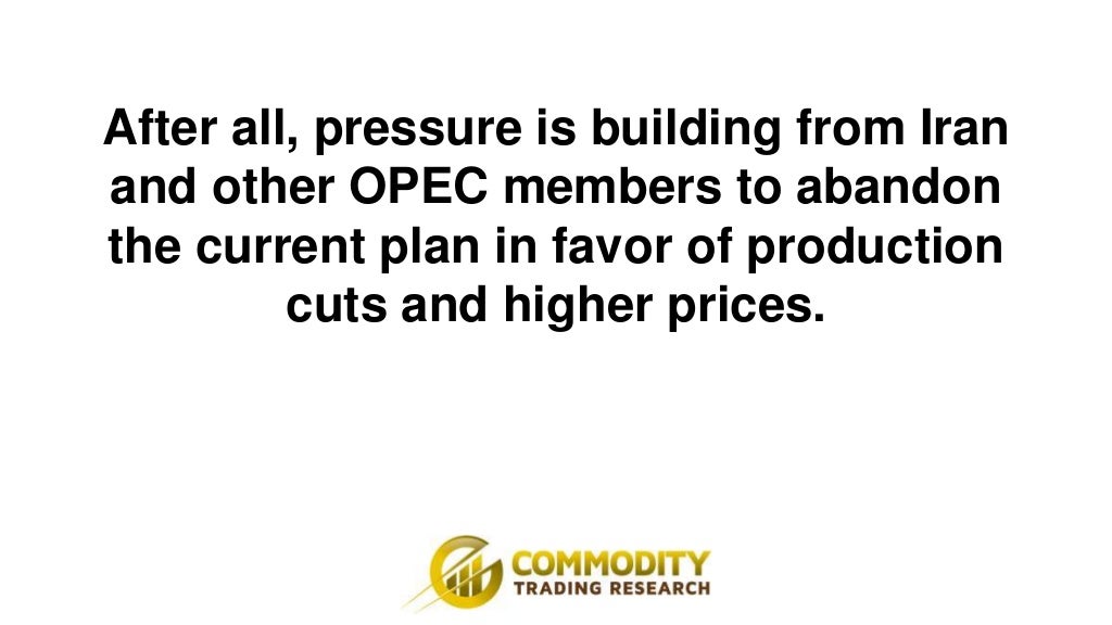 OPEC Meeting Will They Surprise The Market?
