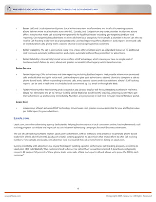 Call Tracking White Paper | PDF