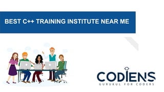 BEST C++ TRAINING INSTITUTE NEAR ME
 
