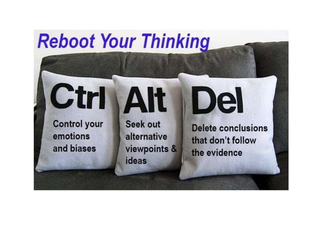 Critical Thinking / ctrl alt-delete | PPTX