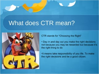 Ctr project
