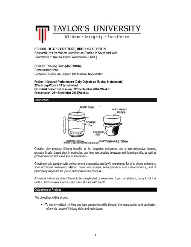 cts project 1 musical performance august 2014 pdf