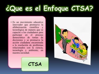 Ctsa en ciencias naturales | PPTX