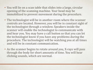 BRAIN CT SCAN | PPTX