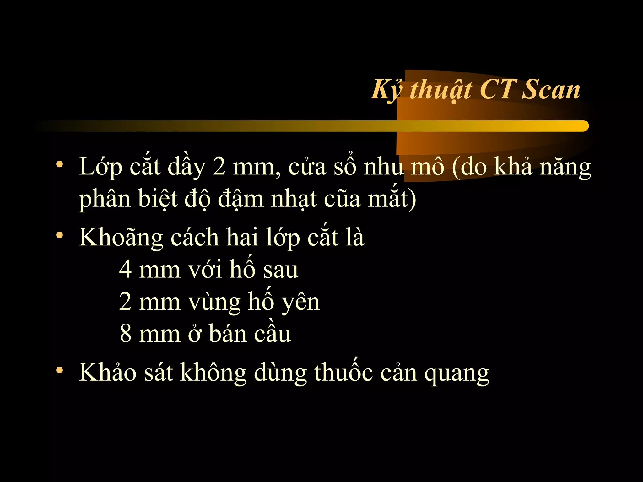CT scan trong tai biến mạch máu não | PPT