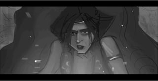 Caravan Tales Beat board - a boy who ventures away to his mystical destiny