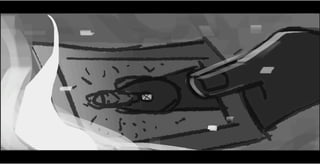 Caravan Tales Beat board - a boy who ventures away to his mystical destiny