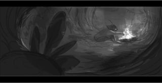 Caravan Tales Beat board - a boy who ventures away to his mystical destiny