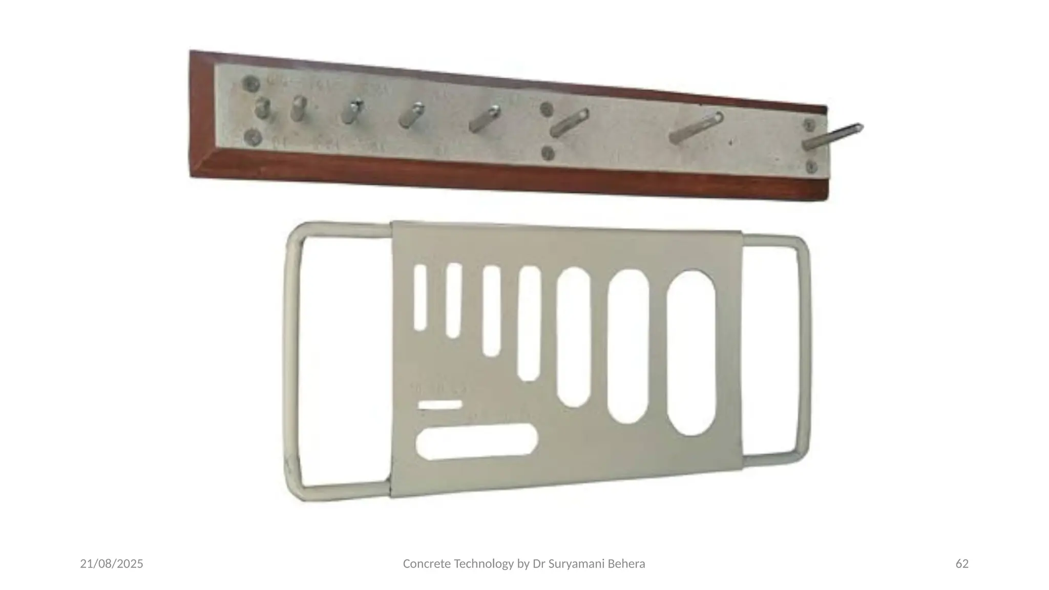 21/08/2025 Concrete Technology by Dr Suryamani Behera 62
 