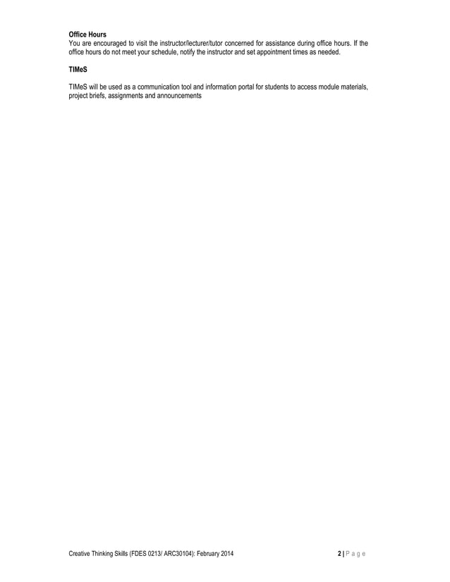 Cts module outline | PDF