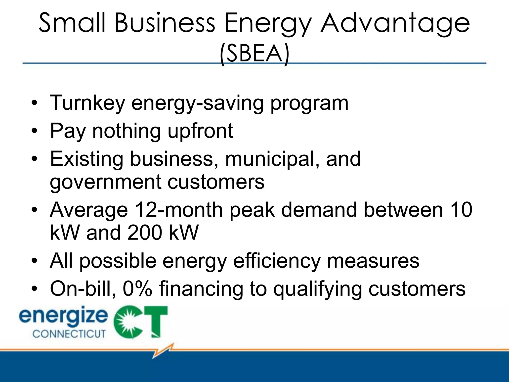 How to Finance Renewable Energy
Property

•Educate Lenders

•Be aware of “At Risk Rules”
 