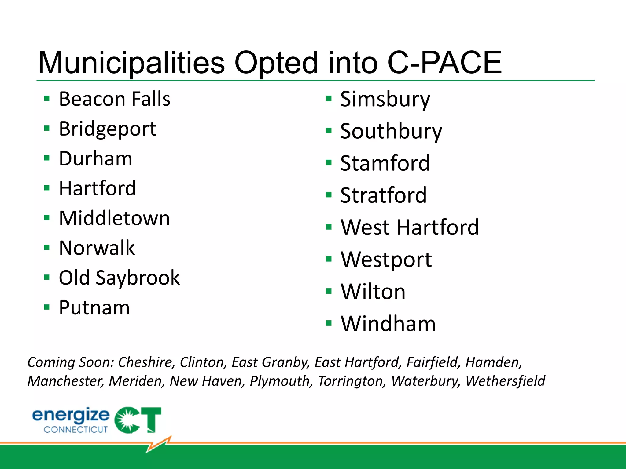 For additional information visit:
Website: CL-P.com, and Click on Renewable
 Energy Credits under the “Going Green” tab

Email: LREC.ZREC@NU.COM

UI: www.uinet.com/powerprocurement

Email: LREC.ZREC@uinet.com
 