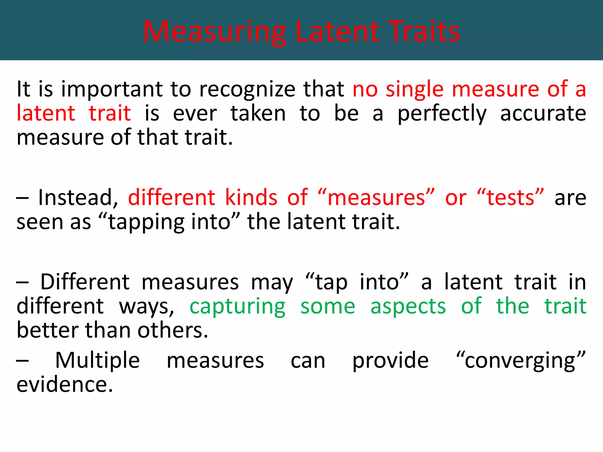 Classical Test Theory (CTT)- By Dr. Jai Singh | PPTX