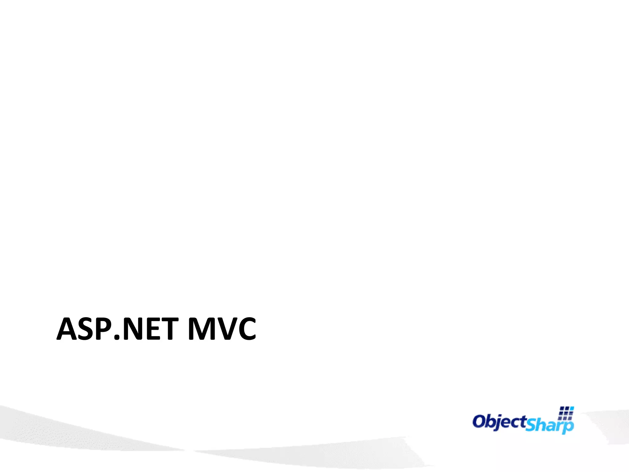 ASP.NET MVC 