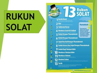 RUKUN
SOLAT
 