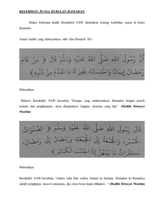 Ctu analisis ayat ( siap ):kewajipan berpuasa